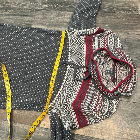 EDDIE BAUER Women S Sweater Nordic Fair Isle Oslo Funnel Neck Wool Blend - Picture 9 of 11